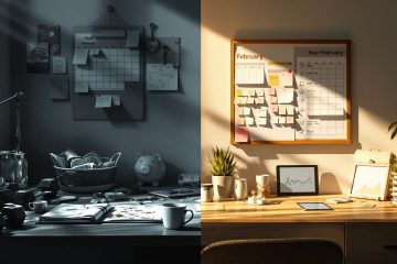 Image suggesting success versus failure